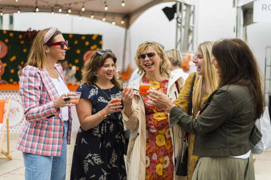 Diners enjoy the vibes at Chicago Gourmet