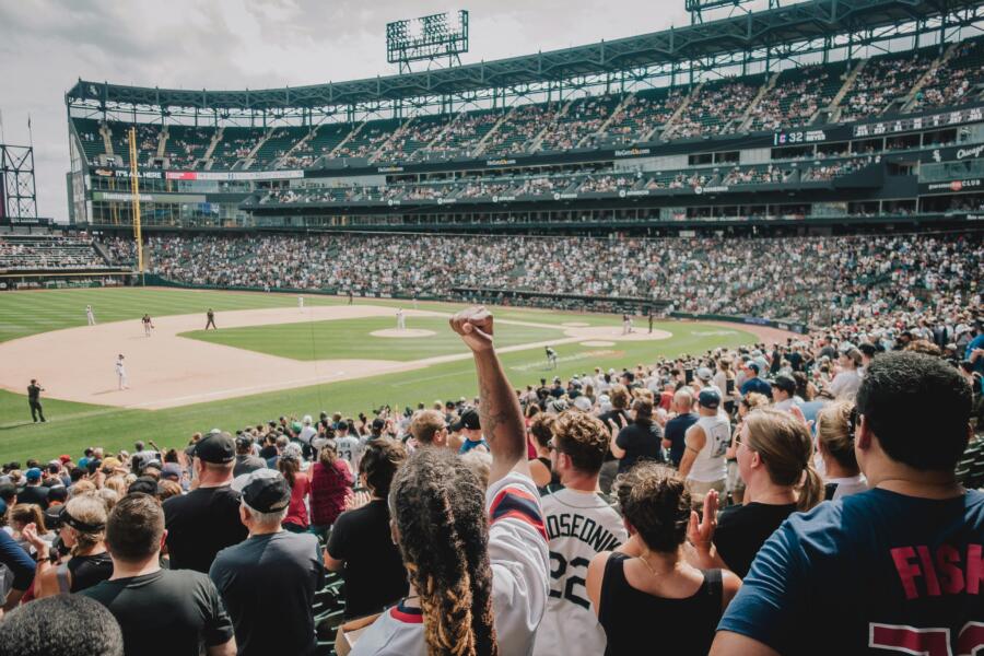 Chicago White Sox play at Rate Field; photo by Giovanni Garnica